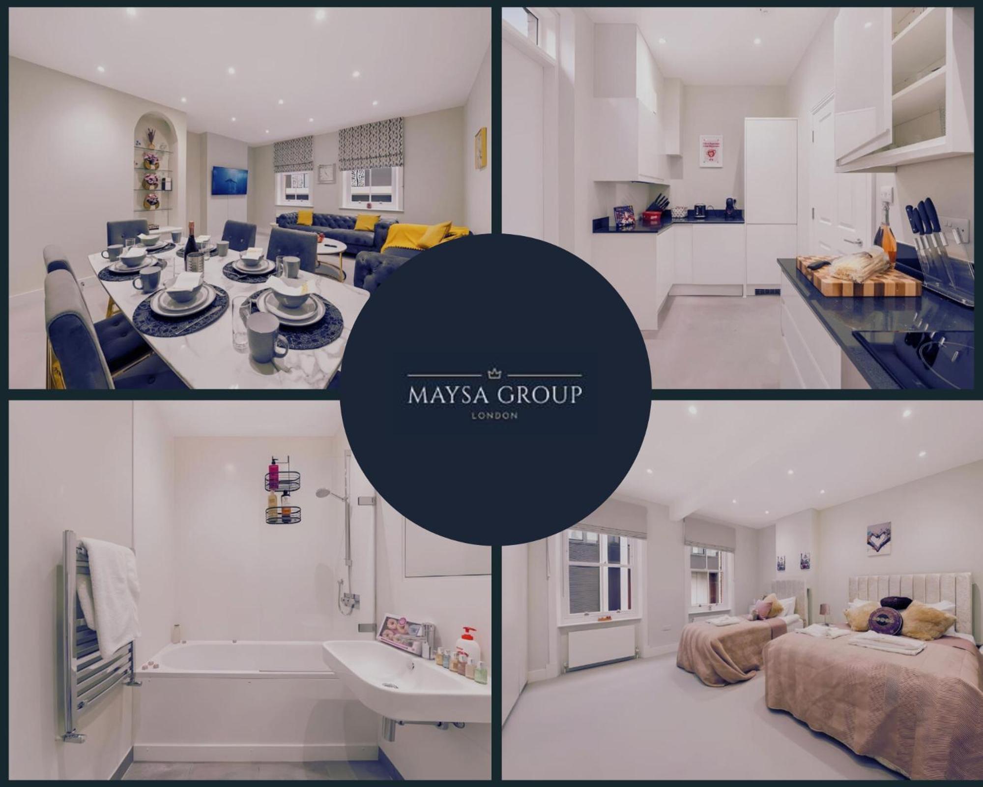 Chic 2 Bed Maisonette In Mayfair 32a * Лондон